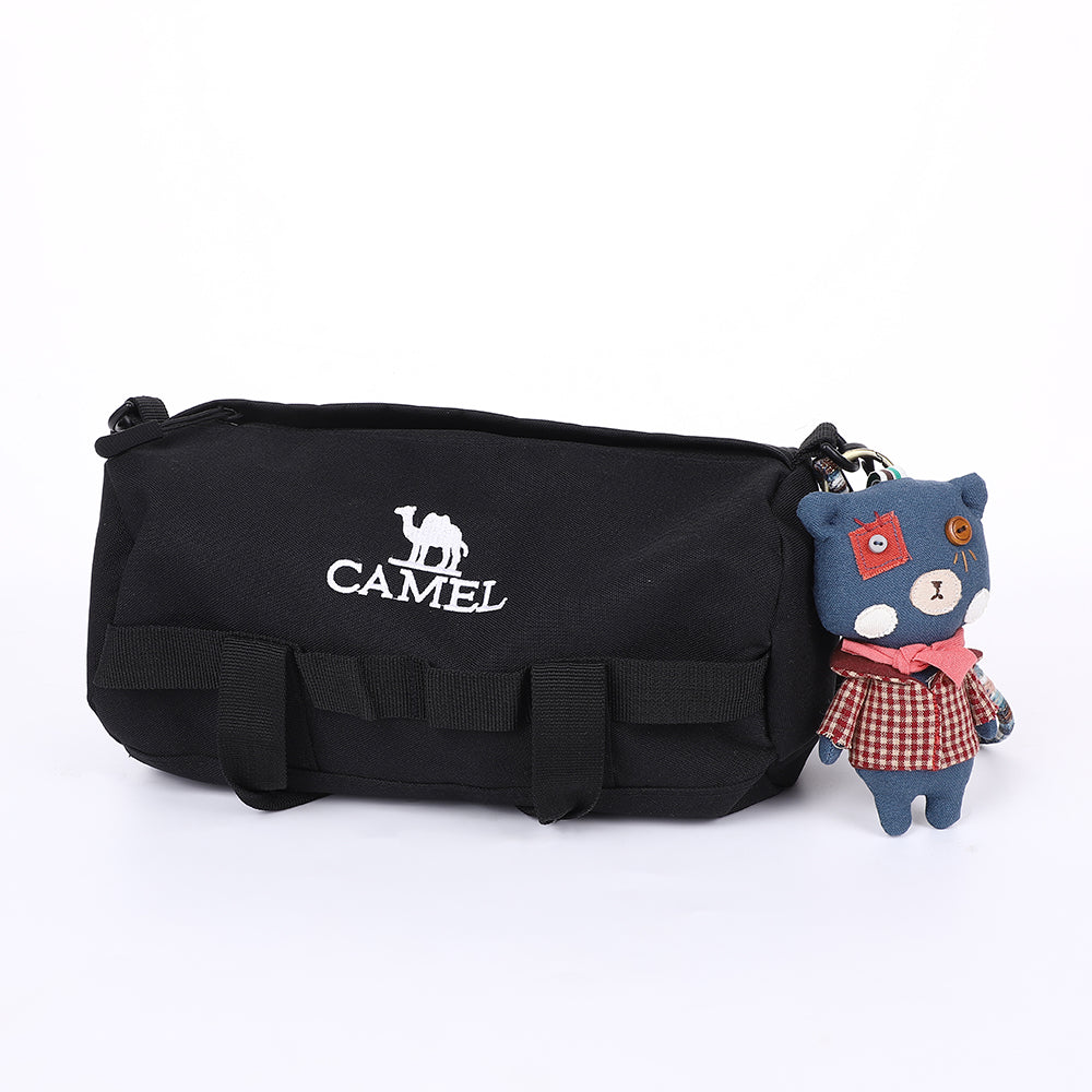Handmade Fabric Cat Keychain - Cute Cloth Bag Charm, 1 Pc
