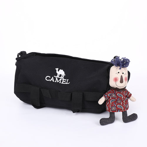 Handmade Fabric Boy Doll Keychain - Cute Cloth Bag Charm, 1 Pc