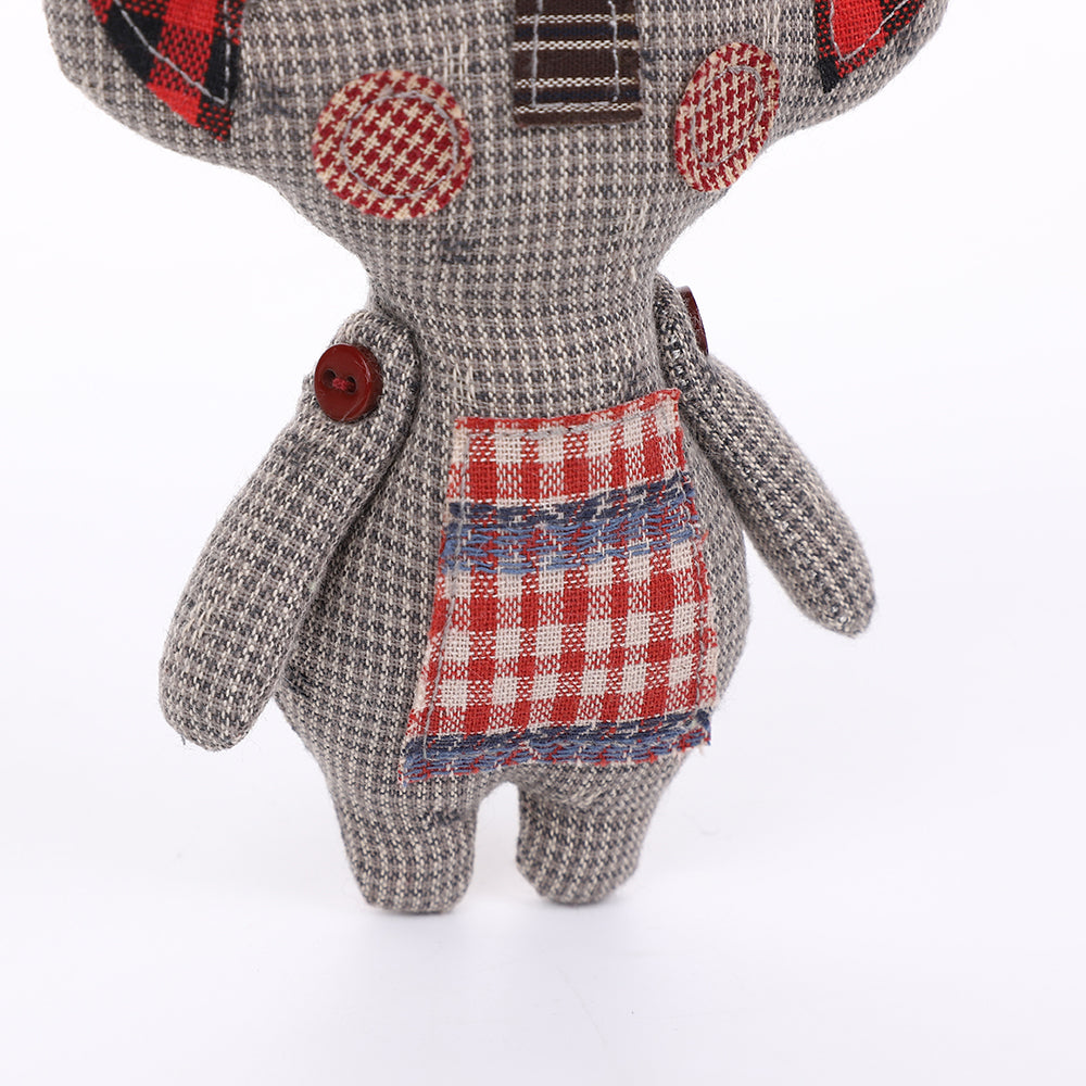 Handmade Fabric Animal Bag Charm Keychain Assortment - Cute Plush Hanging Accessories